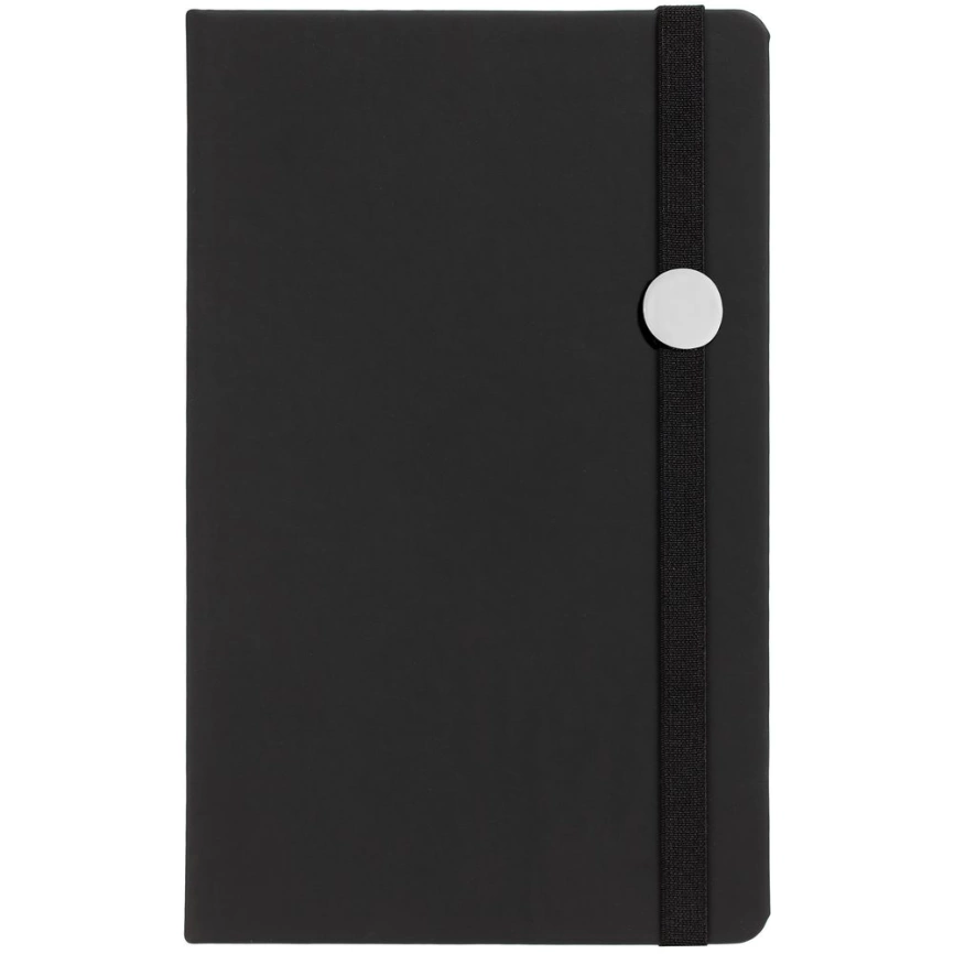 Блокнот Shall Round, черный фото 3