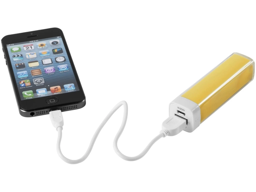 Зарядное устройство Flash 2200 мА/ч, желтый фото 2