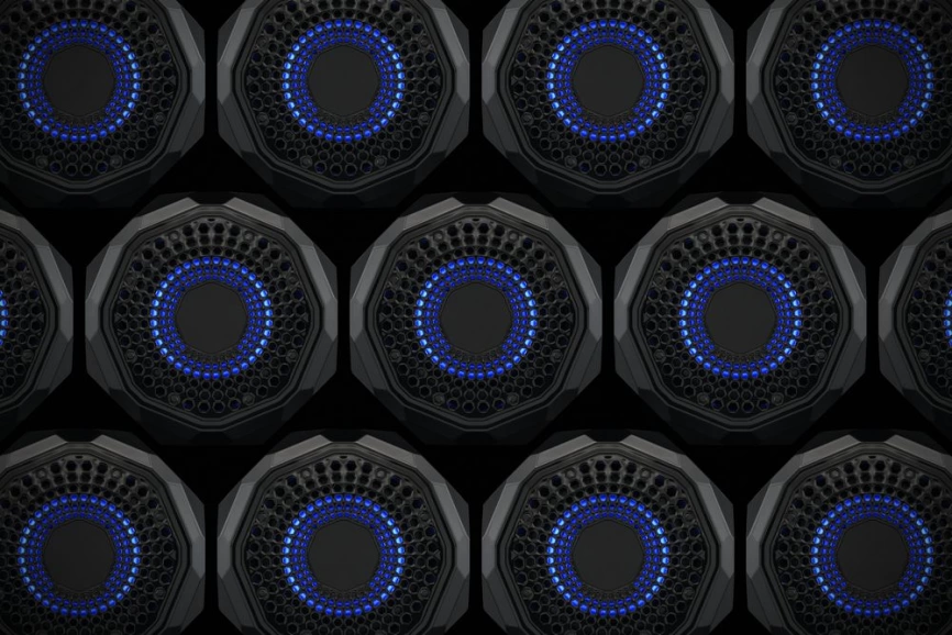 Беспроводная колонка diamondFever с аккумулятором 4000 мАч, черная фото 10