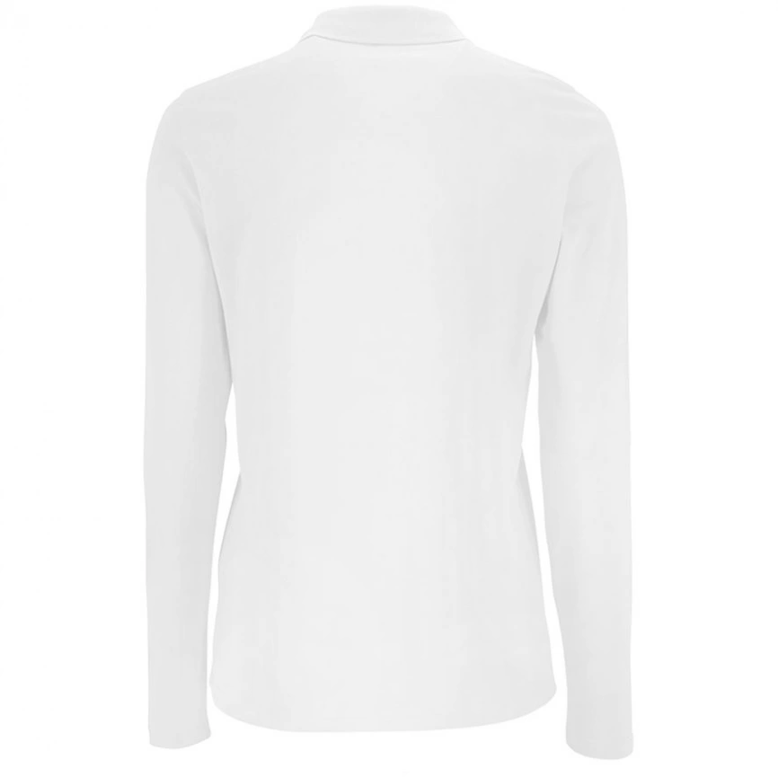 Рубашка поло женская с длинным рукавом Perfect LSL Women белая, размер XL фото 7