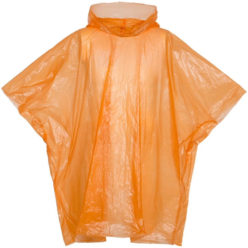 Дождевик-пончо RainProof, оранжевый фото 1