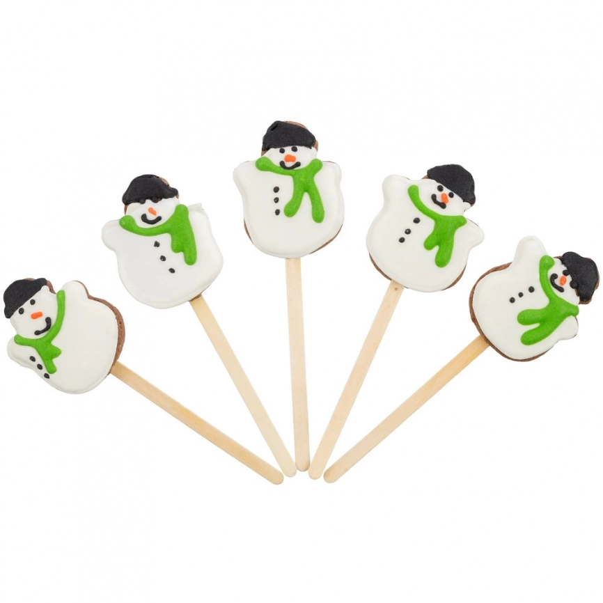 Печенье Sweetish Mini, в форме снеговика фото 4