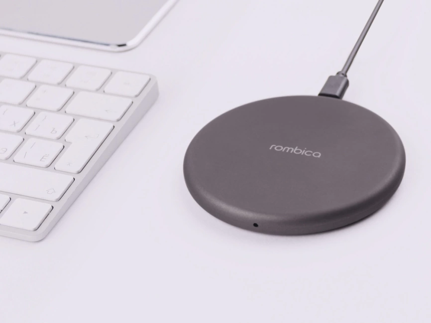 Беспроводное зарядное устройство Rombica NEO Q1 Quick, серый фото 7