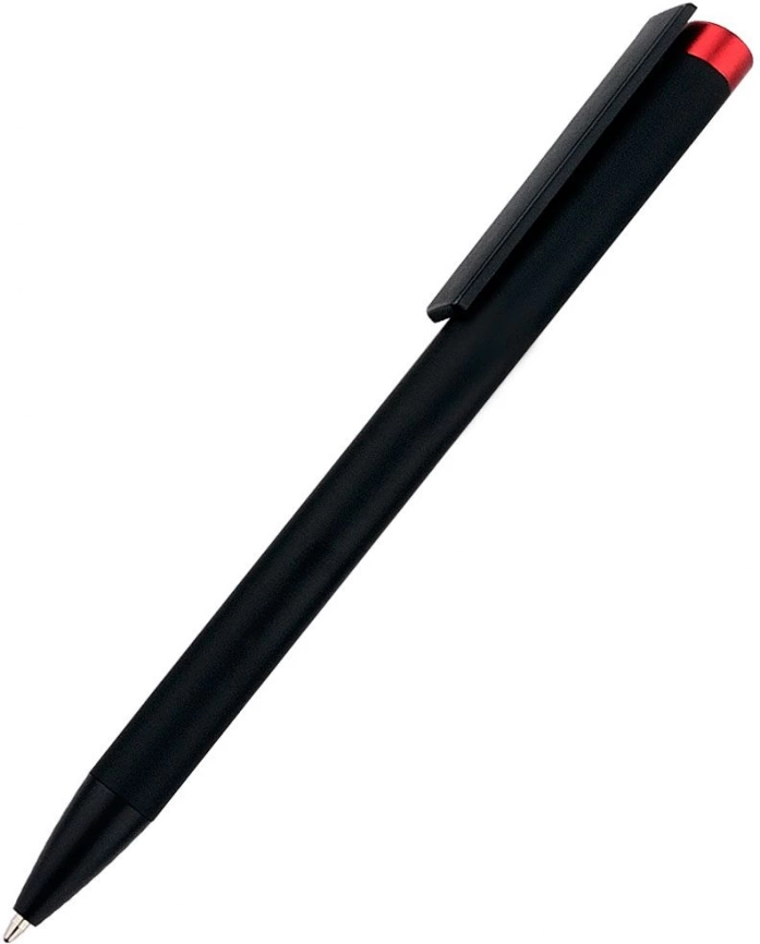 Ручка металлическая Slice Soft, красная фото 2