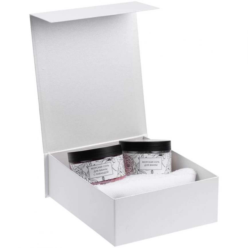Коробка Fizz с ложементом под бокалы для шампанского, белая фото 5