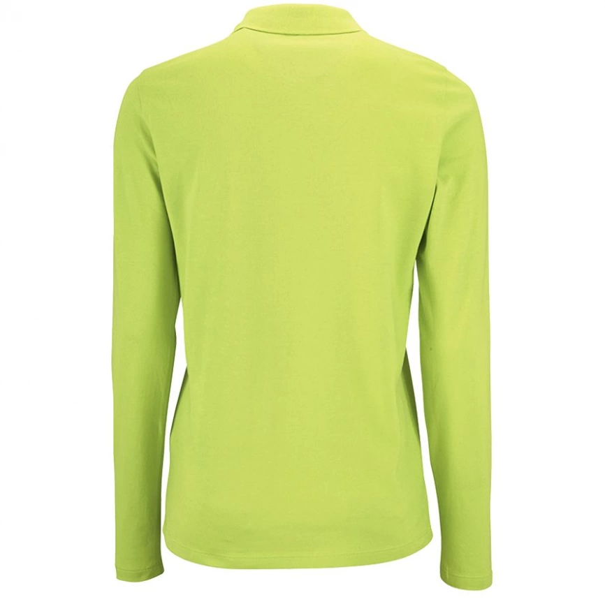 Рубашка поло женская с длинным рукавом Perfect LSL Women зеленое яблоко, размер S фото 7