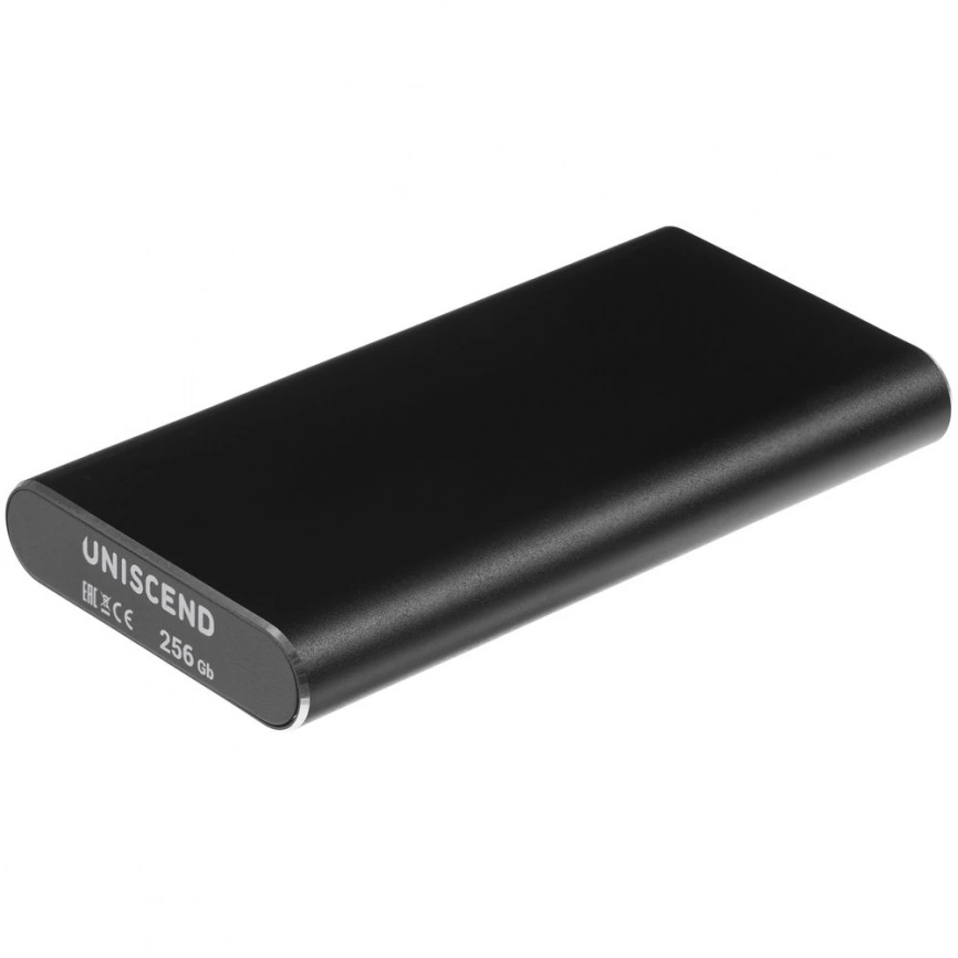 Портативный внешний SSD Uniscend Drop, 256 Гб, черный фото 3