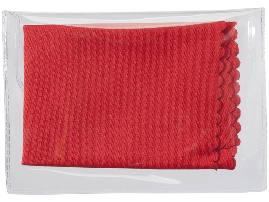 Салфетка из микроволокна, красный фото 3