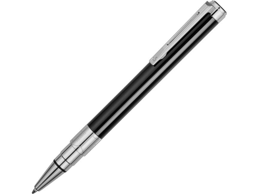 Ручка шариковая Waterman Perspective Black CT M, черный/серебристый фото 1