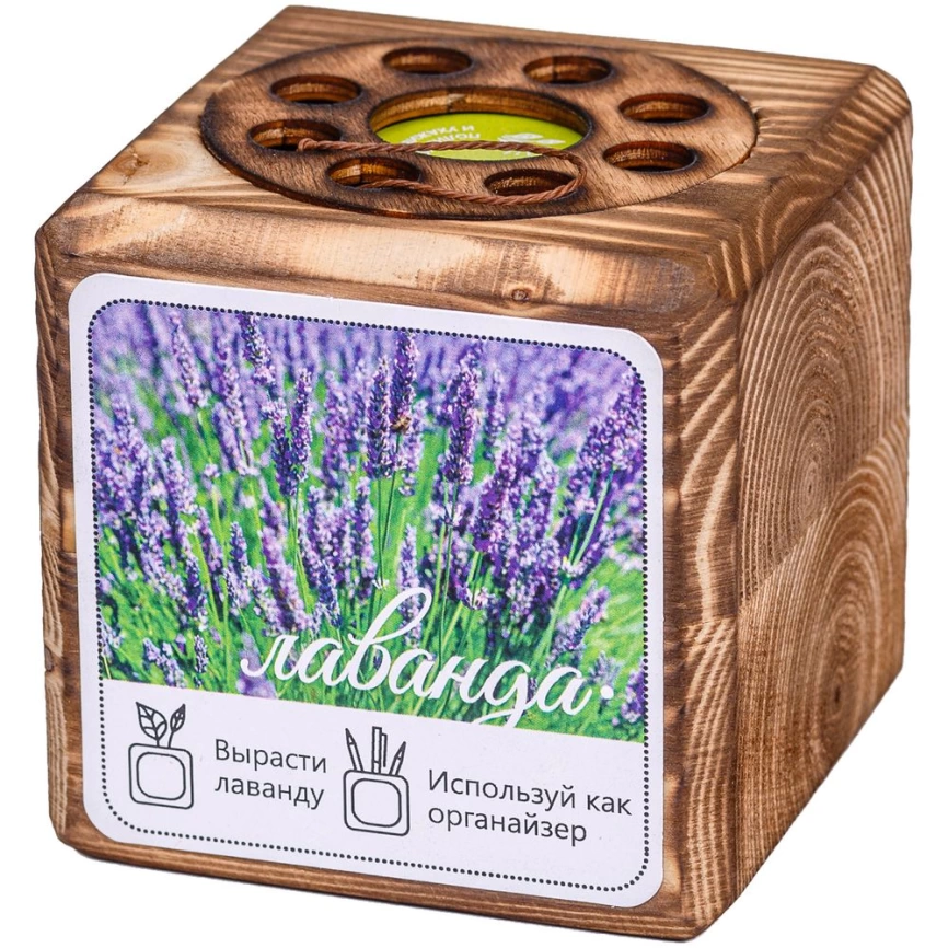 Набор для выращивания с органайзером «Экокуб Burn», лаванда фото 7