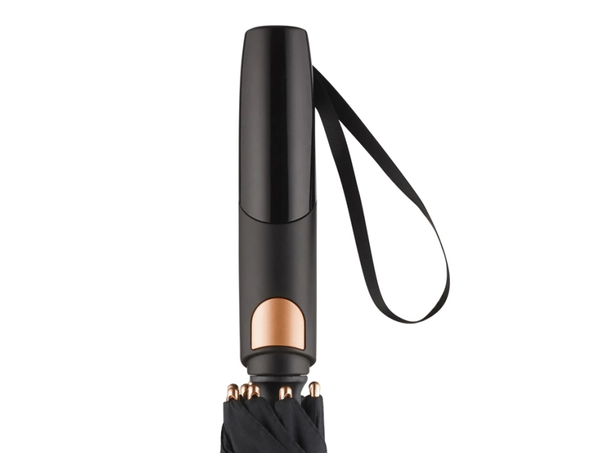 Зонт 7399  AC alu golf umbrella FARE® Precious black/copper фото 4