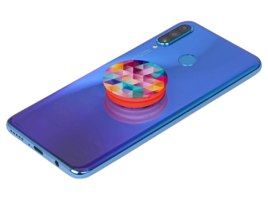 Держатель для телефона Pop Stand, красный фото 6