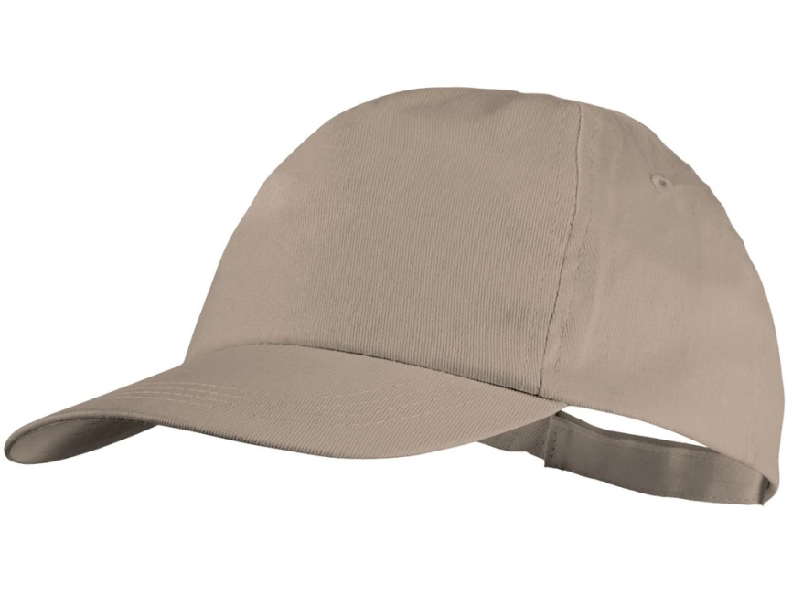 Бейсболка Basic, 5-ти панельная, хаки фото 1