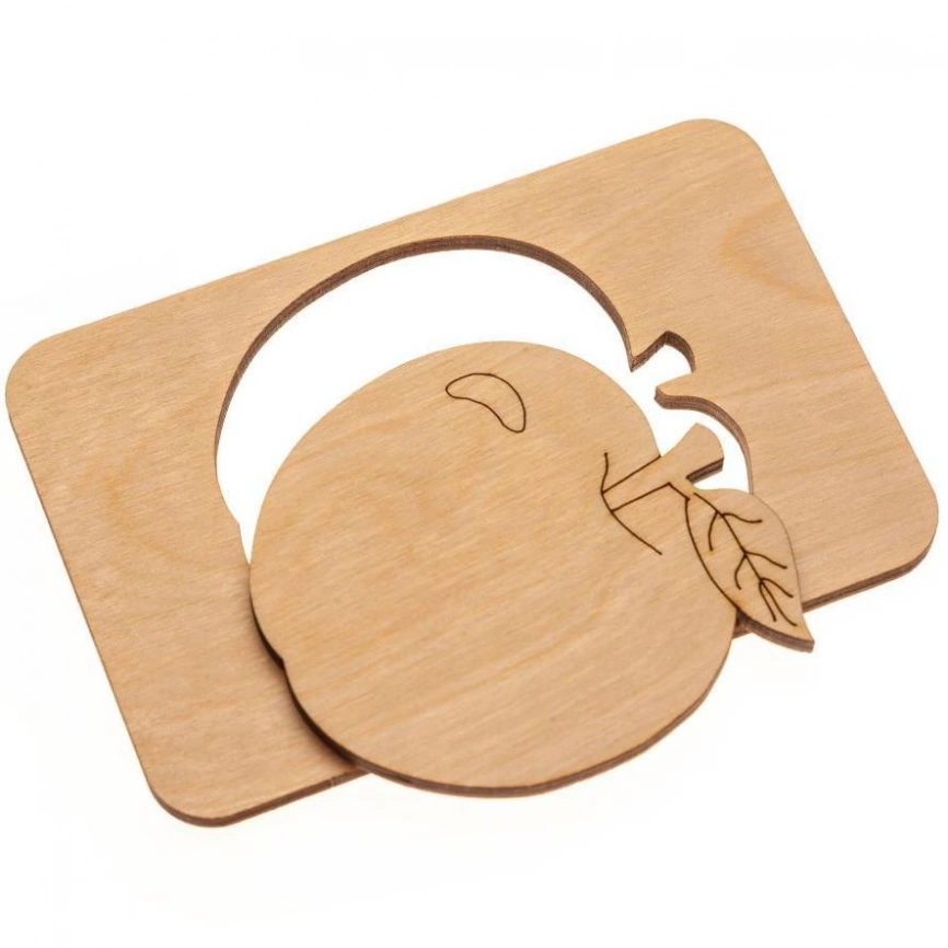 Карточки-раскраски Wood Games, фрукты фото 4