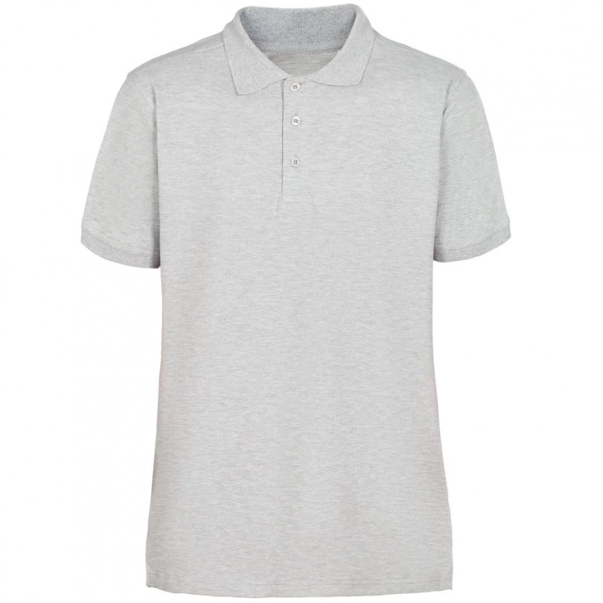 Рубашка поло мужская Virma Stretch, серый меланж, размер M фото 1