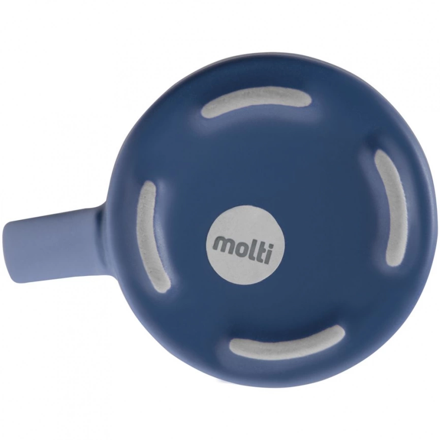 Кружка Modern Bell, матовая, синяя фото 4