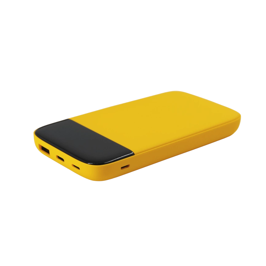 Внешний аккумулятор Bplanner Power 3 ST, софт-тач, 10000 mAh (Желтый) фото 1
