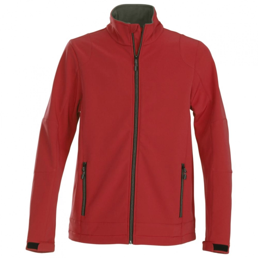 Куртка софтшелл мужская Trial красная, размер XL фото 1