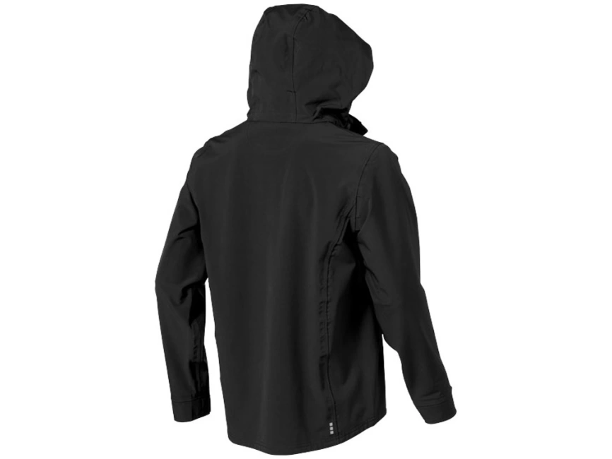 Куртка софтшел Howson мужская, черный фото 19