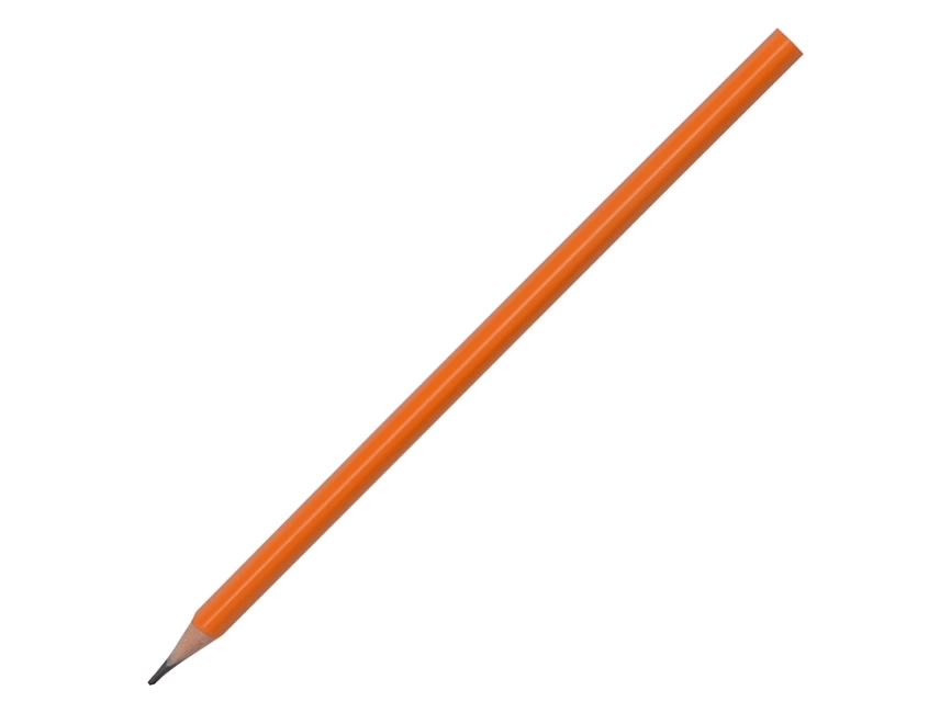 Трехгранный карандаш Conti из переработанных контейнеров, оранжевый фото 1