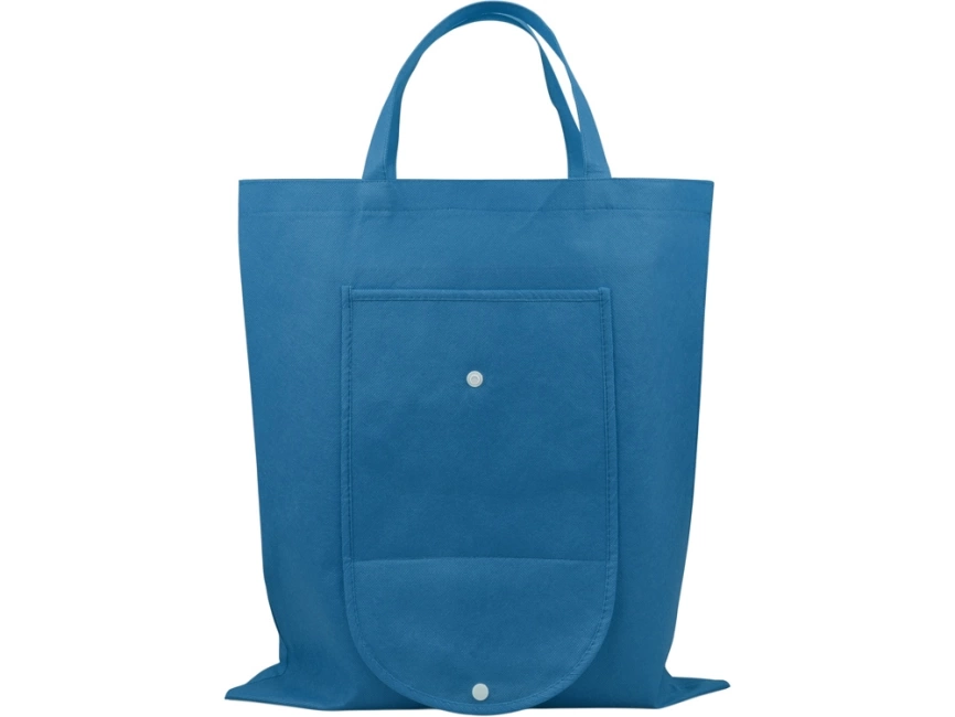 Складная сумка Maple из нетканого материала, синий фото 6