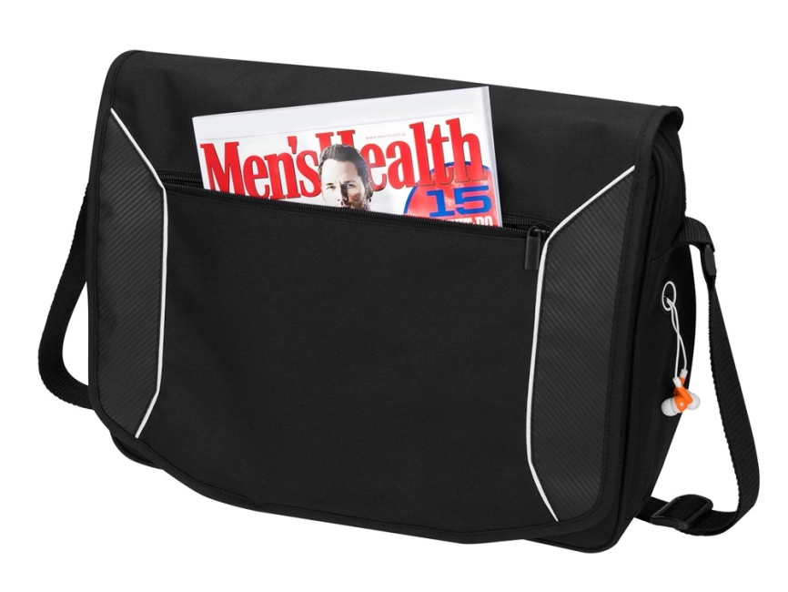 Сумка через плечо Stark Tech для ноутбука 15,6, черный фото 5