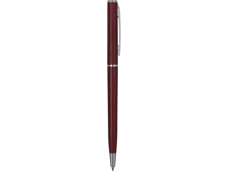 Ручка шариковая Наварра, бордовая фото 3