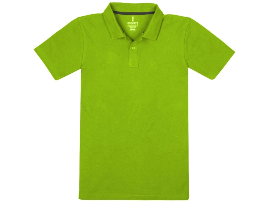 Рубашка поло Primus мужская, зеленое яблоко фото 3