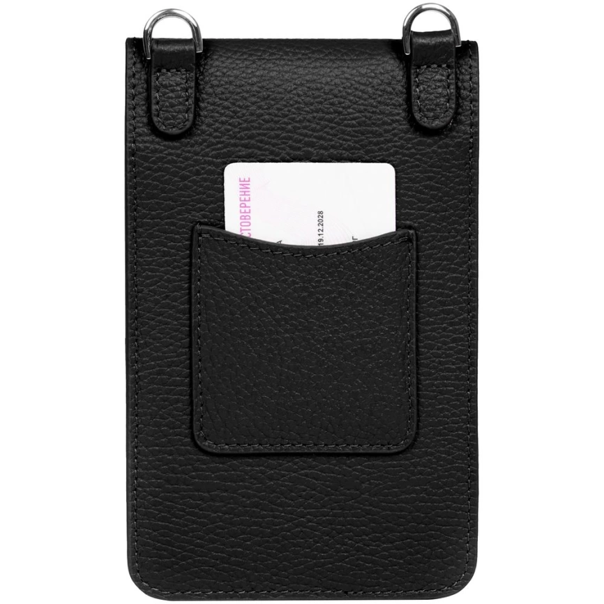 Сумка через плечо Segreto, черная фото 7