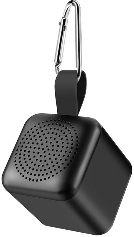 Bluetooth колонка Slaigo mini, стерео TWS,чёрная фото 3