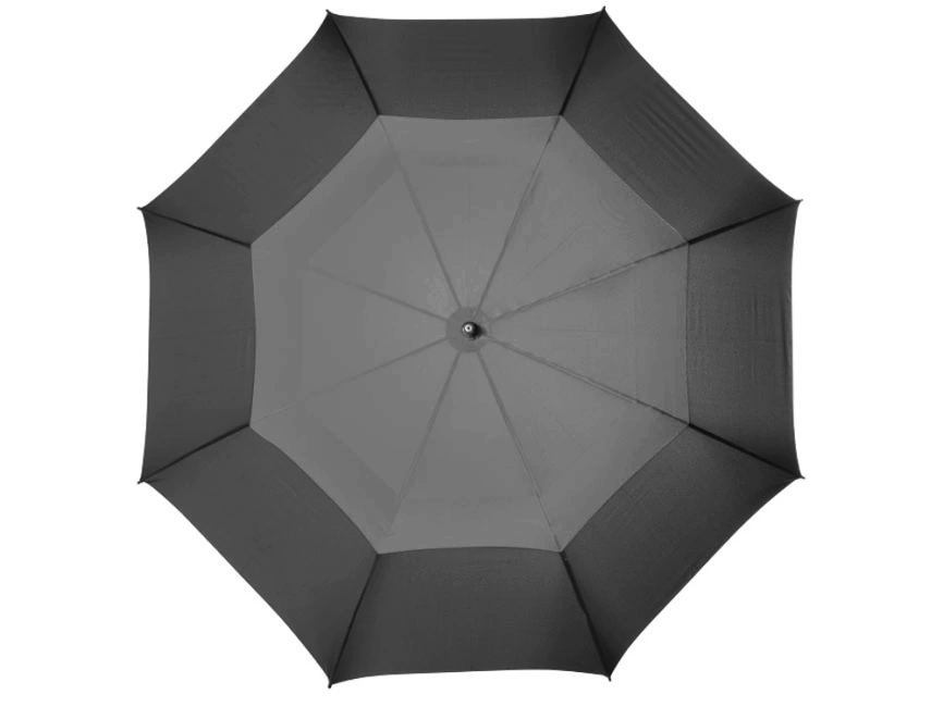 Зонт-трость Glendale 30, черный/серый фото 4