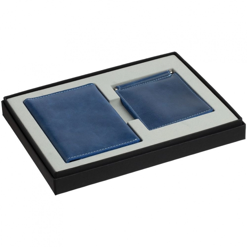 Набор Apache Billfold, синий фото 7