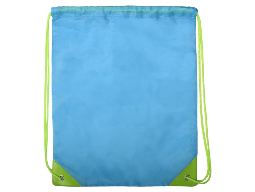 Рюкзак- мешок Clobber, голубой/зеленое яблоко фото 2