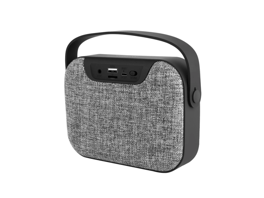 Портативная колонка Rombica Mysound Mia с логотипом, серый фото 2