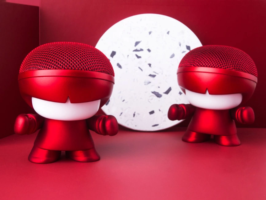 Портативная колонка Bluetooth XOOPAR mini Xboy Metallic, красный фото 4