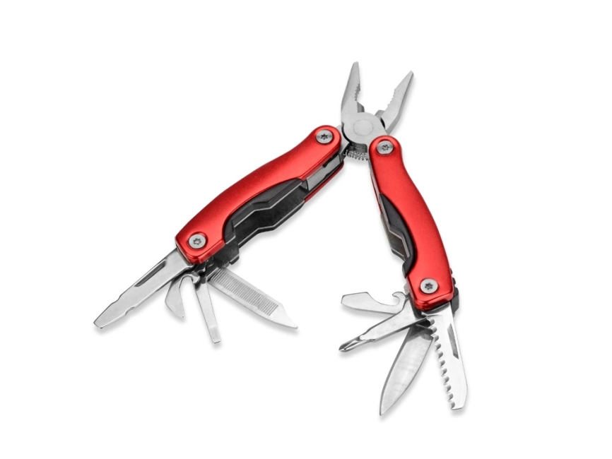 Подарочный набор Путешественник с флягой и мультитулом, красный фото 5