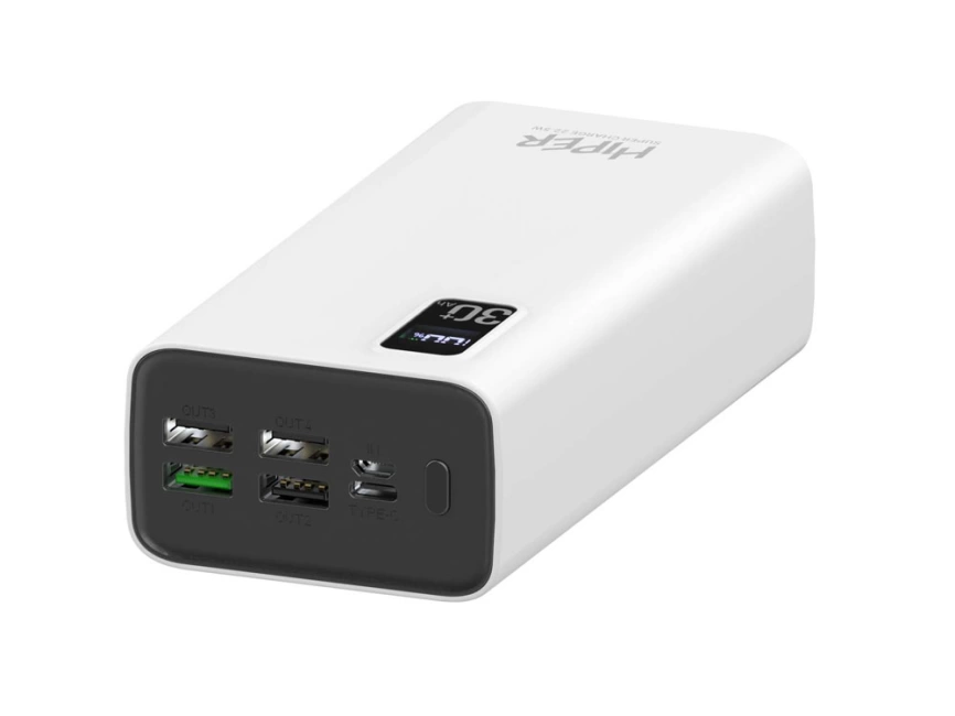 Портативный внешний аккумулятор FAST 30000 White фото 3