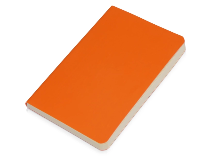 Блокнот А6 Softy small 9*13,8 см в мягкой обложке, оранжевый фото 1