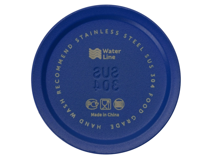 Бутылка для воды Supply Waterline, нерж сталь, 850 мл, синий/черный фото 10