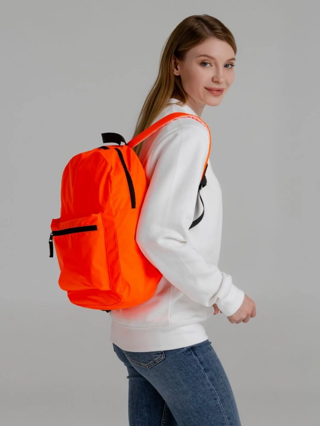 Рюкзак Manifest Color из светоотражающей ткани, оранжевый фото 7