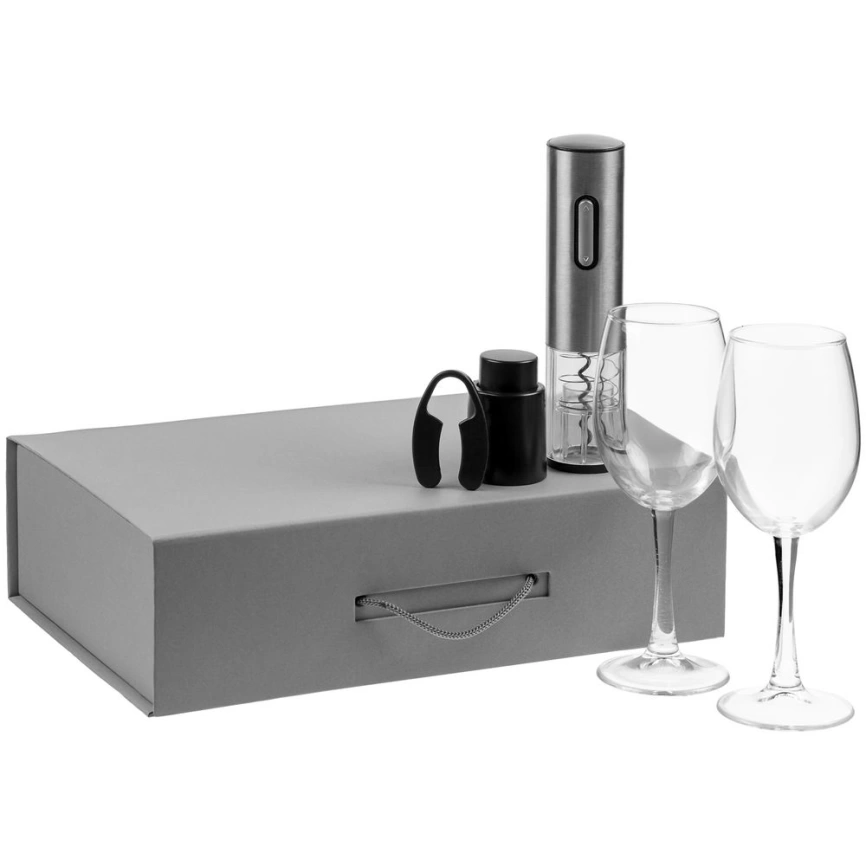 Набор Wine Case, серый фото 1