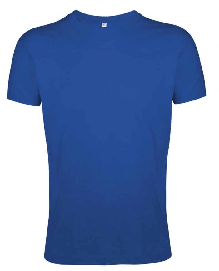 Футболка мужская приталенная Regent Fit 150, ярко-синяя, размер S фото 1