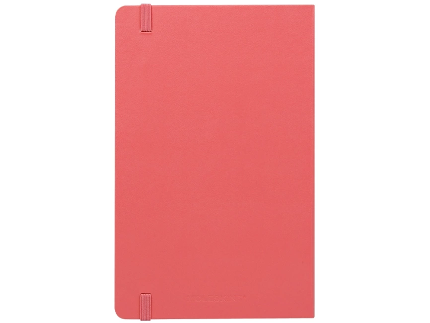Записная книжка Moleskine Classic (в линейку) в твердой обложке, Large (13х21см), розовый фото 6