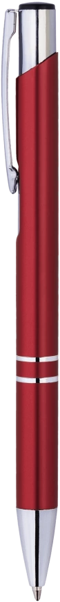 Ручка металлическая KOSKO, тёмно-красная с серебристым фото 4