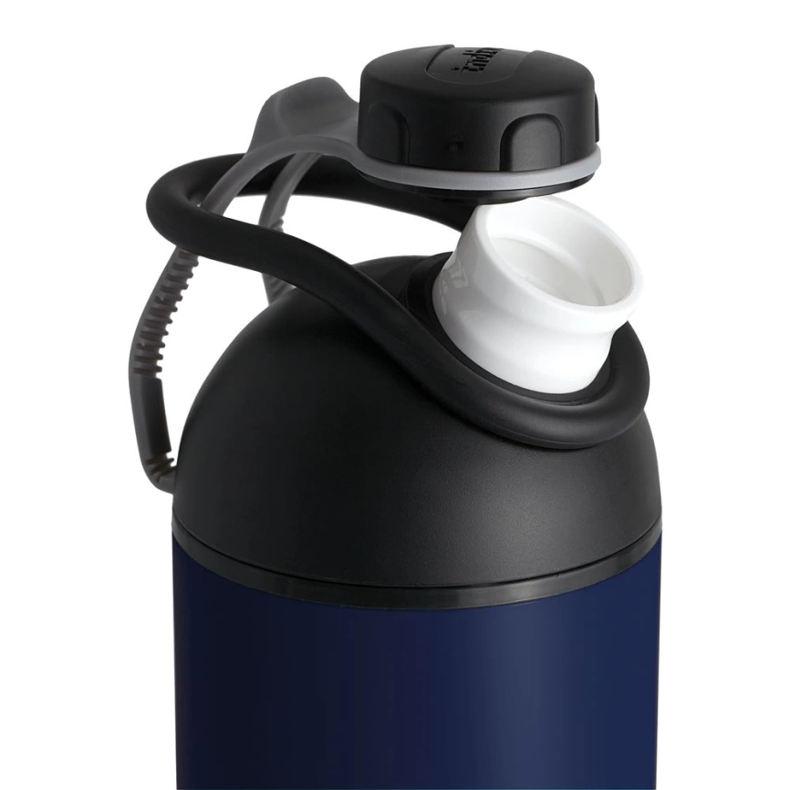 Бутылка для воды fixFlask, синяя фото 5