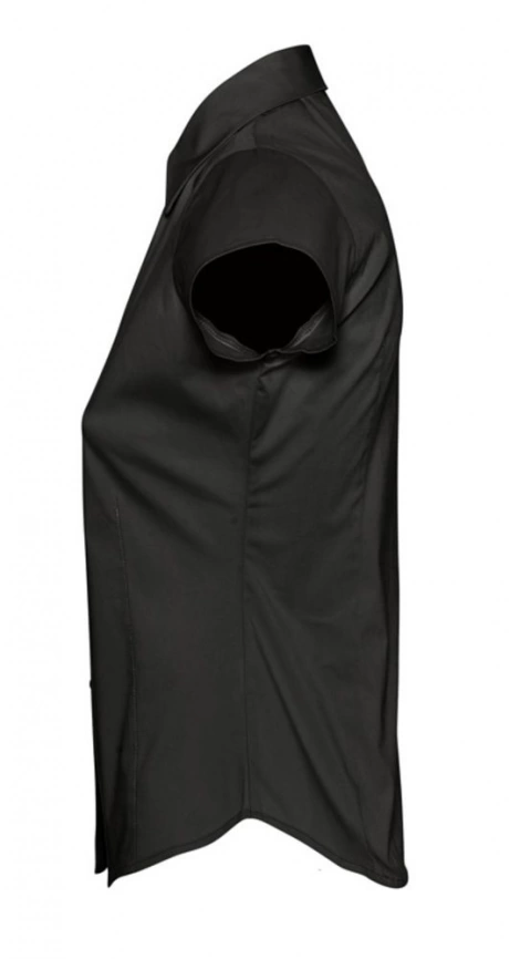 Рубашка женская с коротким рукавом Excess черная, размер L фото 3