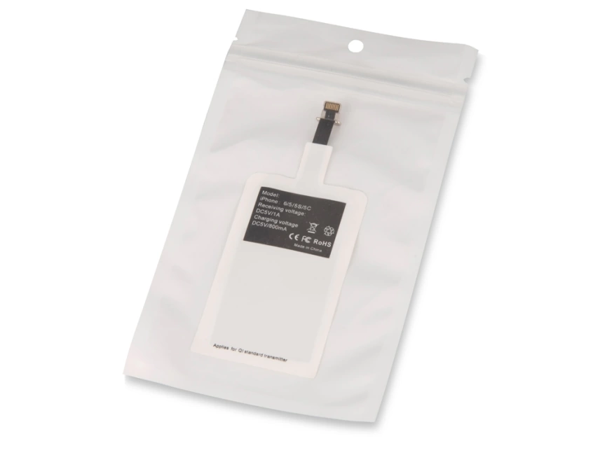 Приёмник Qi для беспроводной зарядки телефона, Lightning фото 3