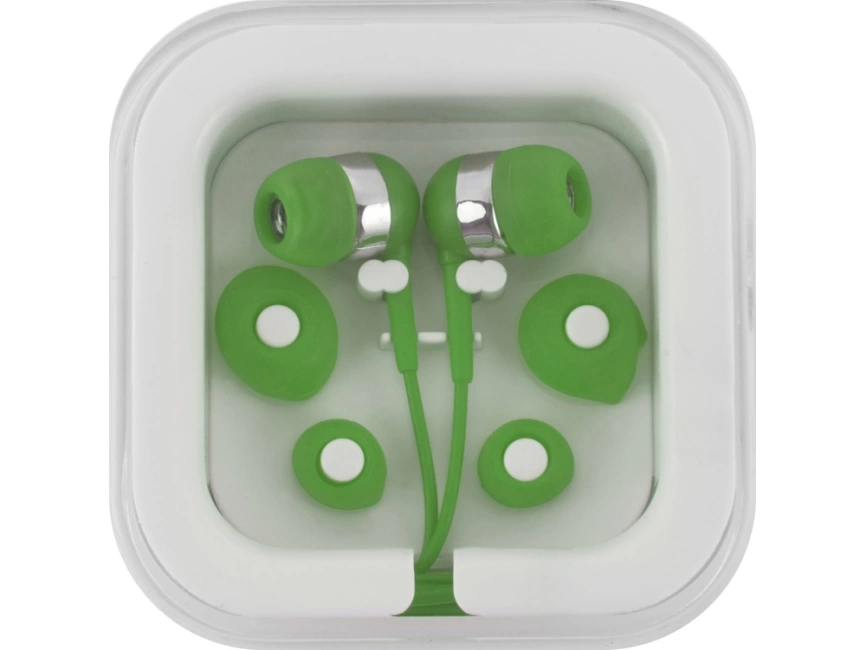 Наушники суперлегкие Sargas, зеленый фото 2
