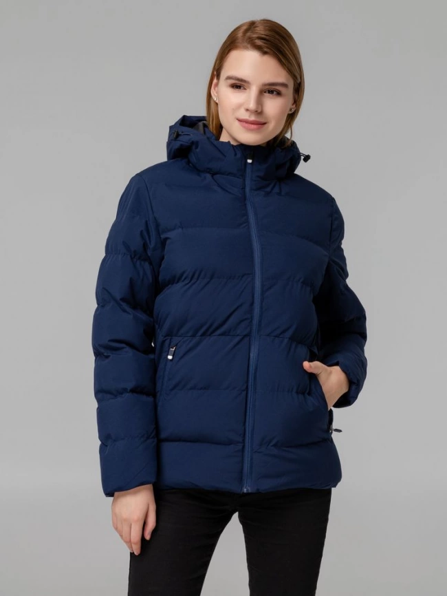 Куртка с подогревом Thermalli Everest, синяя, размер 3XL фото 13