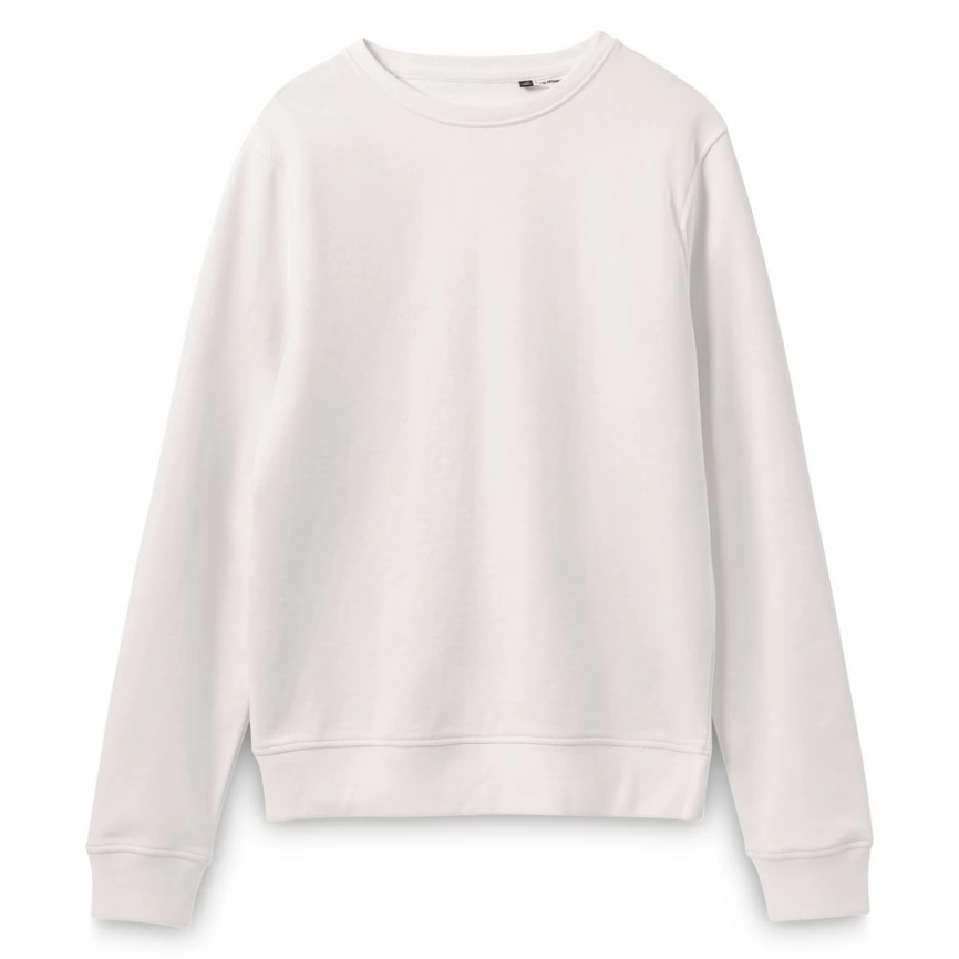 Свитшот унисекс BNC Organic, молочно-белый, размер XXL фото 6